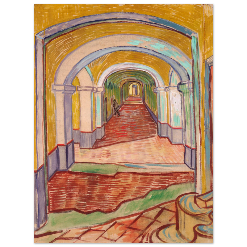 Corridor in the Asylum Vincent Van Gogh