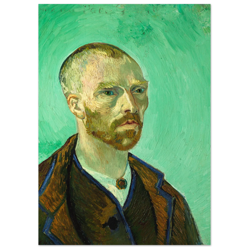 Self Portrait Dedicated to Paul Gauguin by Vincent Van Gogh