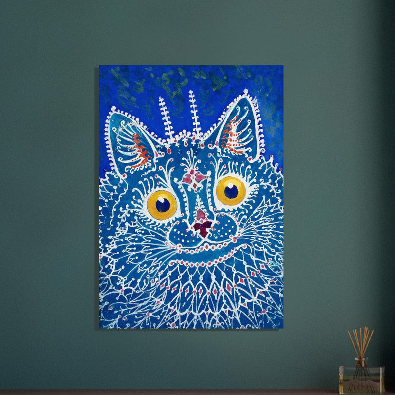 Cat Gouache by Louis Wain.