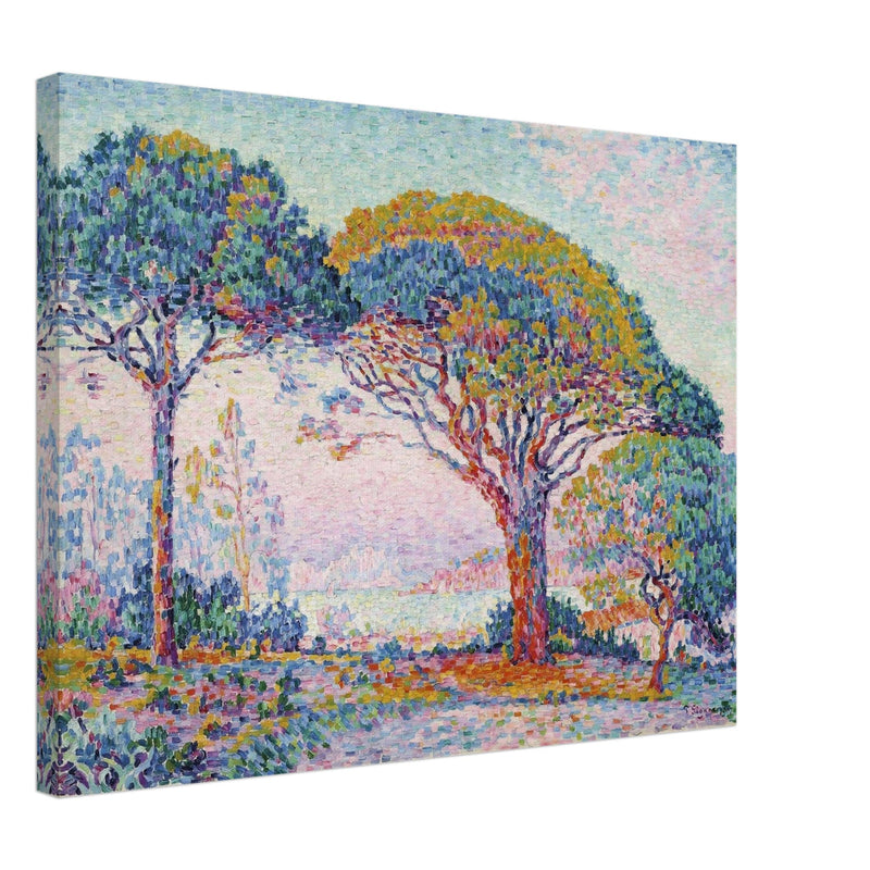 Paul Signac paintin La Baie Saint Tropez  The Bay Saint Tropez