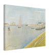 Georges Seurat The canal of Gravelines, in the direction of the sea.