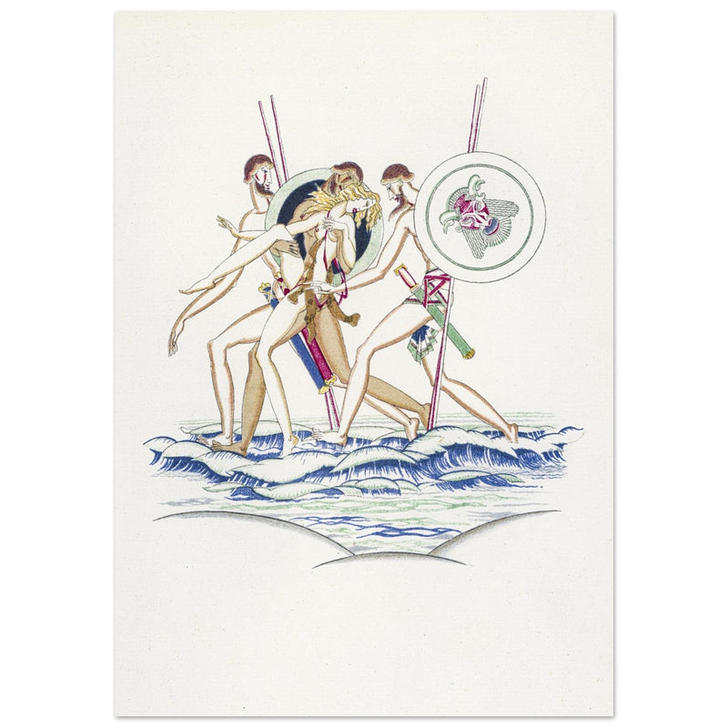 Daphnis and Chloe illustration by John Austen.