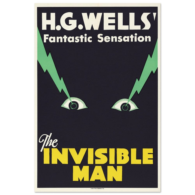 The Invisible Man movie poster.
