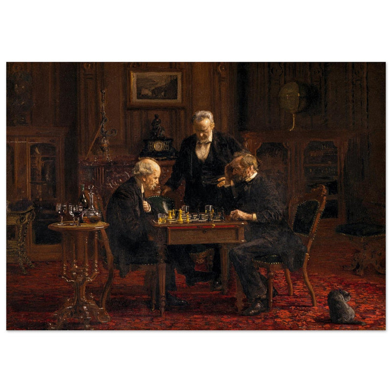 The Chess Players by Thomas Eakins.