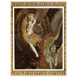 Edmund Dulac and one of his illustration for Princess Badura fairy tale.