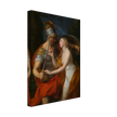 Canvas Allegory of Peace and War by Pompeo Girolamo Batoni 1776. Greek Roman mythology