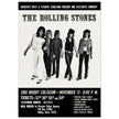 The Rolling Stones music poster of their performance at Dallas Texas in 1969.