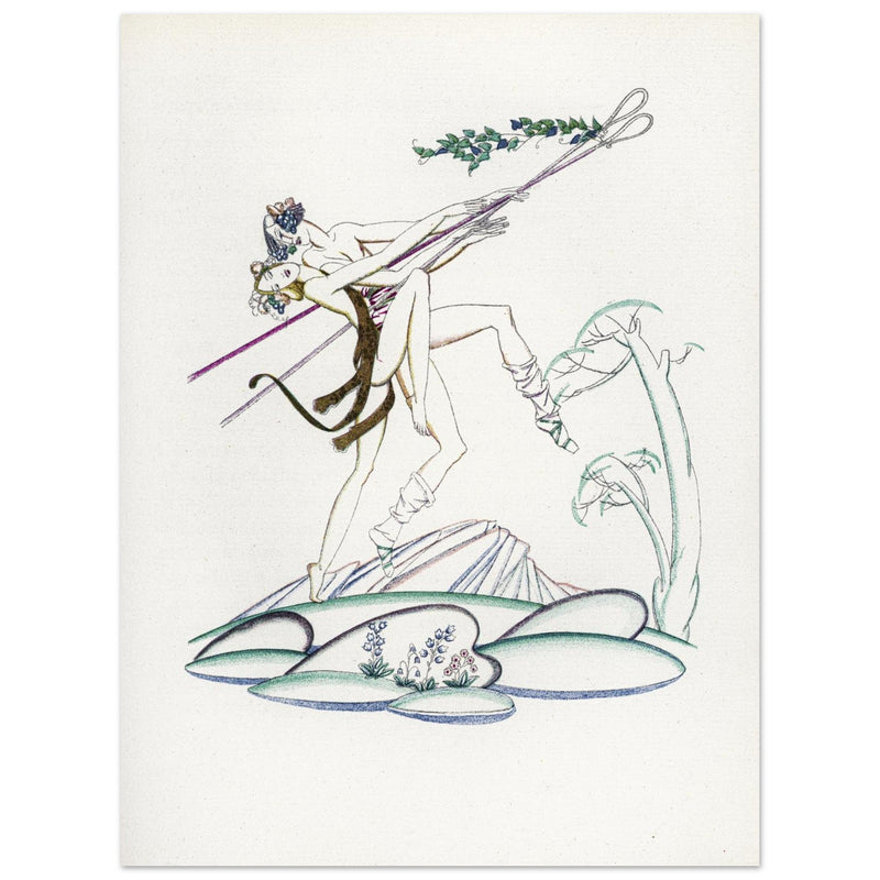 Daphnis and Chloe illustration by John Austen.