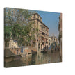 A canal in Venice by Martin Ricoca 1875. Italy .