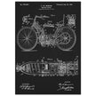 Motorcycle old patent by G. W Manson.