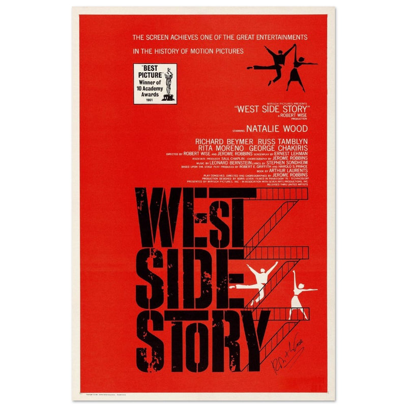 West Side Story movie poster.