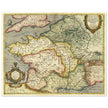 Galliae Veteris Typus by Abraham Ortelius. Ancient map of  Gaul ( now France ) .