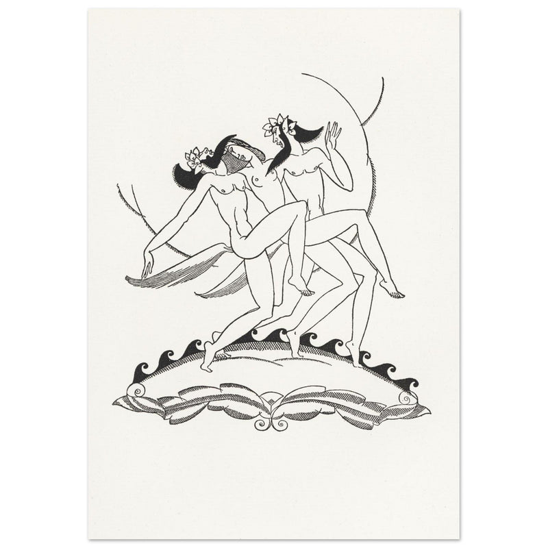 Daphnis and Chloe illustration by John Austen.