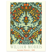 William Morris Autumn flowers vintage wallpaper reproduction.