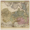 Flanders ( Flandriae ) ancient map by Nicolaes Visscher .