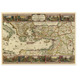 Ancient map Geographic Description of the Travels of the Apostles and the Journeys of Paul by Nicolaes Visscher