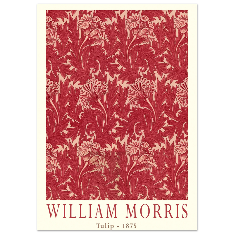 William Morris Tulip 1875 .