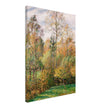 Autumn Poplars Eragny by Camille Pissarro 1894.