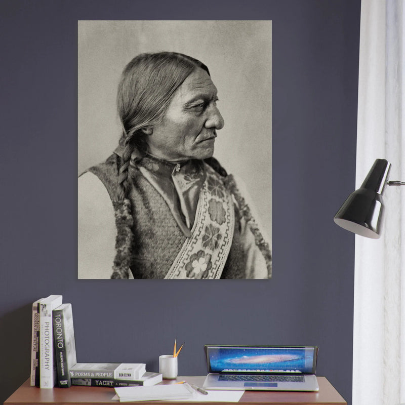 Sitting Bull native american indian leader.