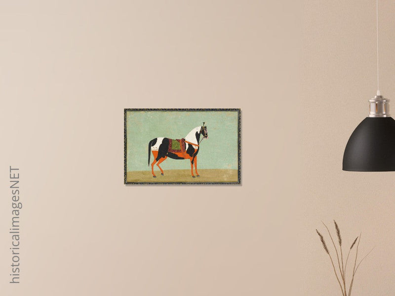 A horse painting. Unknown author of the XIX Century.