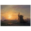 Steppe at sunset by Ivan Aivazovsky.