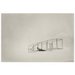 Glide of the Wright brother. The history of aviation.