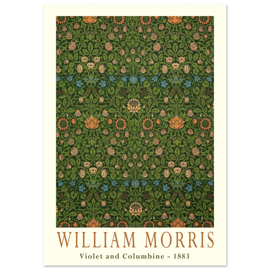 William Morris Violet and Columbine.