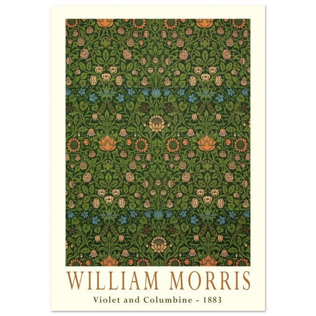 William Morris Violet and Columbine.