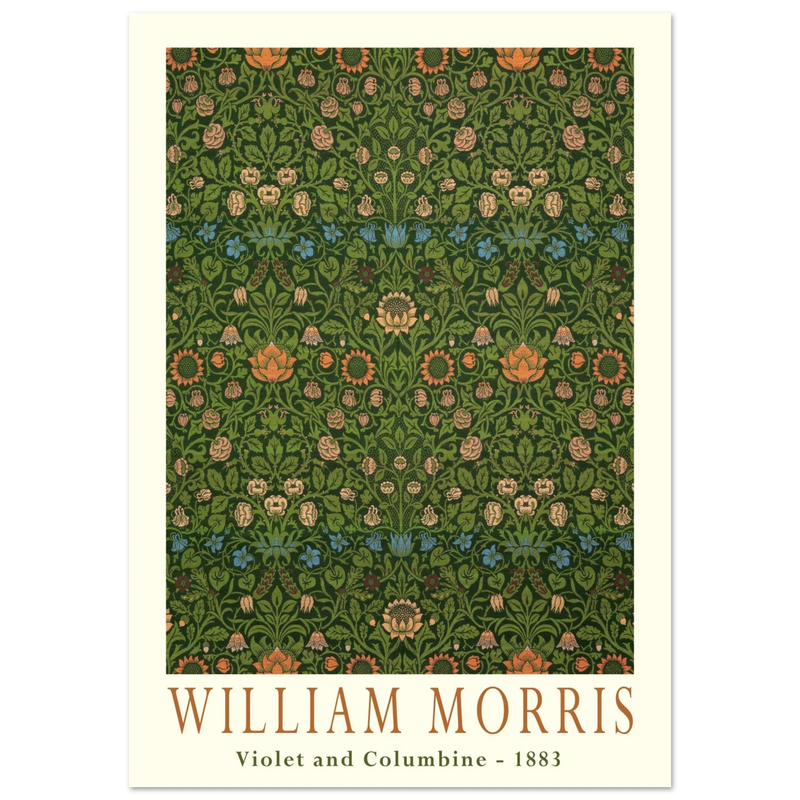 William Morris Violet and Columbine.