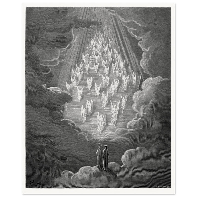 Gustave Dore illustration for The Divine Comedy by Dante Alighieri.  Paradise.