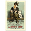 A Dog's life Charlie Chaplin movie poster.