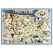 Makers of the U.S.A. A Friendship Map by Louise E. Jefferson. Pictorial map of the United States of America.