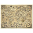 Pictorial Map of the World Wonders  by Ernest Dudley Chase.