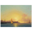 Ivan Aivazovsky  painting Grafskaya wharf, Sebastopol Crimea