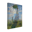 Woman with a Parasol Madame Monet and Her Son by Claude Monet