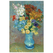Flowers in a blue vase Vincent Van Gogh