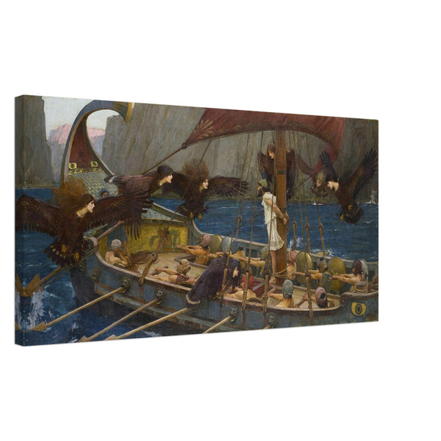 John William Waterhouse painting Ulysses and the Sirens
