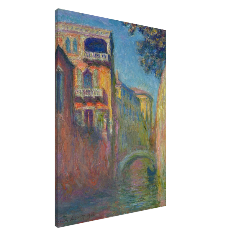 The Rio della Salute by Claude Monet