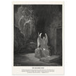 Gustave Dore The Bible engraving print . The Resurrection illustration .