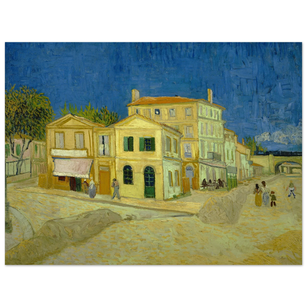 The yellow house The street by Vincent Van Gogh