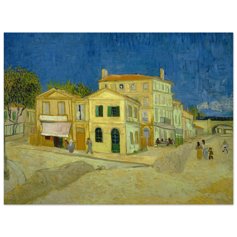 The yellow house The street by Vincent Van Gogh