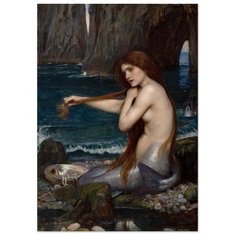 A Mermaid by John William Waterhouse 1900.