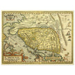 Ancient map of China by Abraham Ortelius XVI Century.