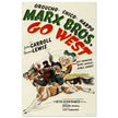 Marx Brothers Go West movie poster.