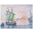 Paul Signac painting Venice, The Pink Cloud, 1909