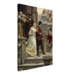 Edmund Blair Leighton painting historic medieval wedding To Arms