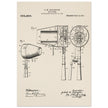 Hair Drier patent drawing by G M Kazanjian