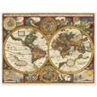 John Speed Ancient double hemisphere world map.