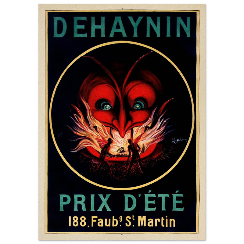 Dehaynin Prix d' Ete vintage advertising poster by Leonetto Cappiello.