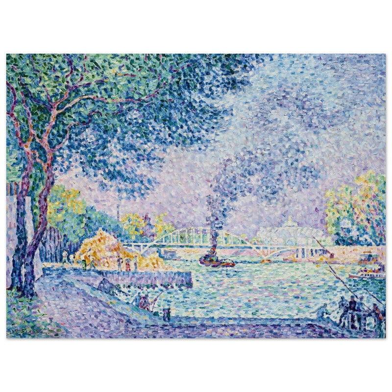 Paul Signac La Passerelle Debilly painting.